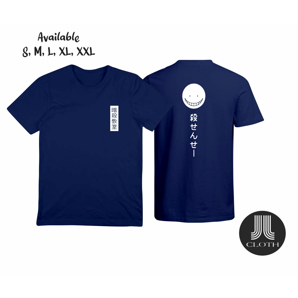 T SHIRT BAJU KAOS ANIME KOROSENSEI JAPANES