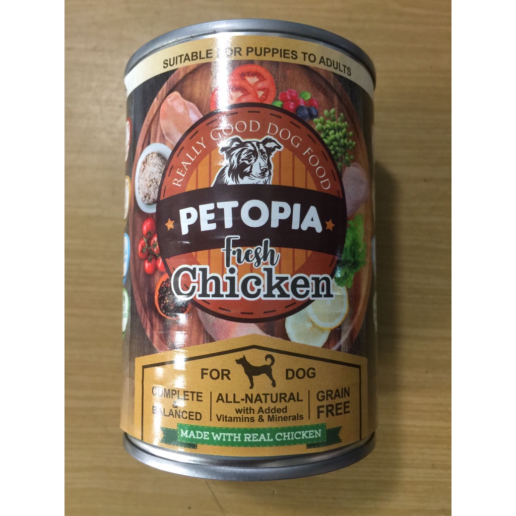 PETOPIA Makanan Basah Kaleng Petopia 380g Dog Canned Food Wet Dog Food