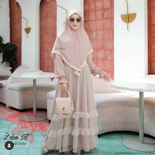 GAMIS PESTA SOYARA DRESS BRIDESMAID SERAGAMAN Ed syari zeba tutu