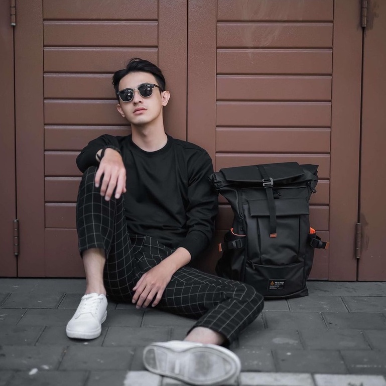 Alba Project Backpack Vegas 1.0 - Tas Ransel Pria Waterproof Backpack Vegas Pria Tas Outdoor Tas