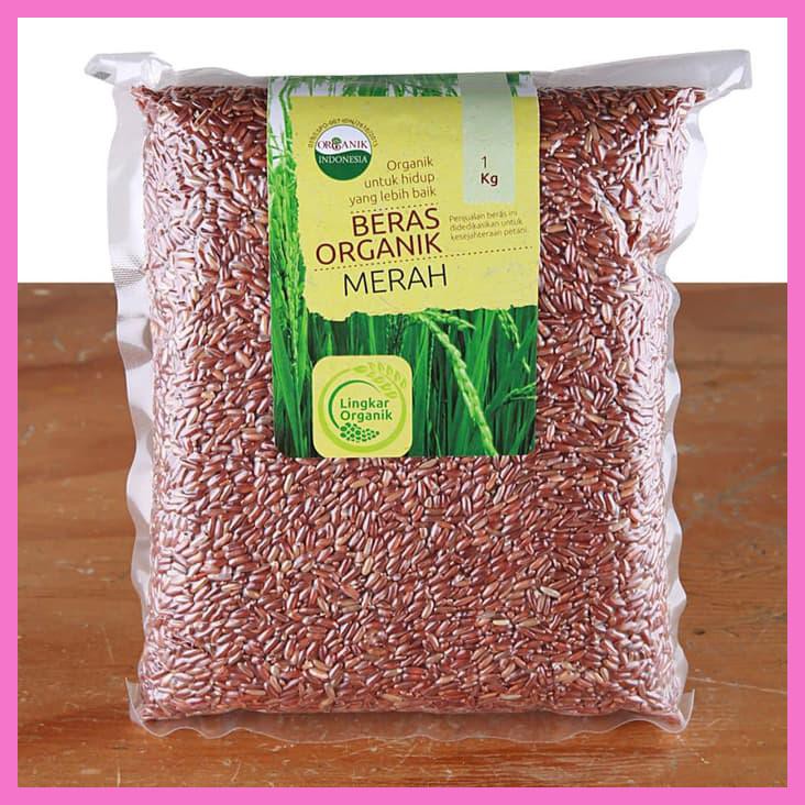 

LINGKAR ORGANIK BERAS MERAH 1 KG | ORGANIC RICE 1KG | BERAS ORGANIK