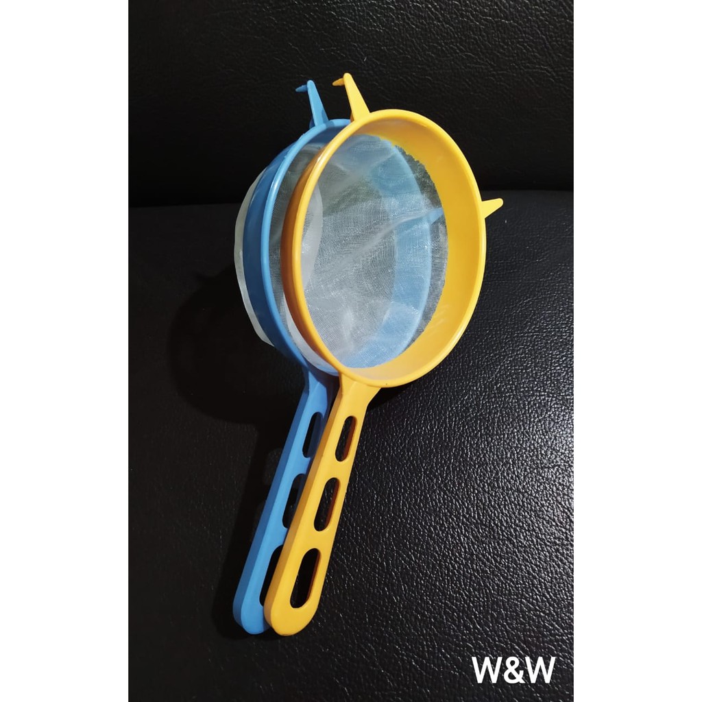 Saringan Teh Besar Plastik/ Saringan Gagang Serbaguna