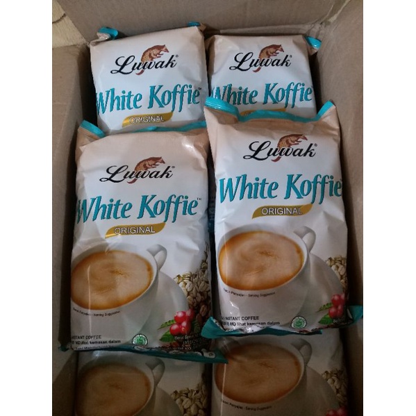 

Luwak White Coffee 1 Pack isi 10 Sachet @20gr