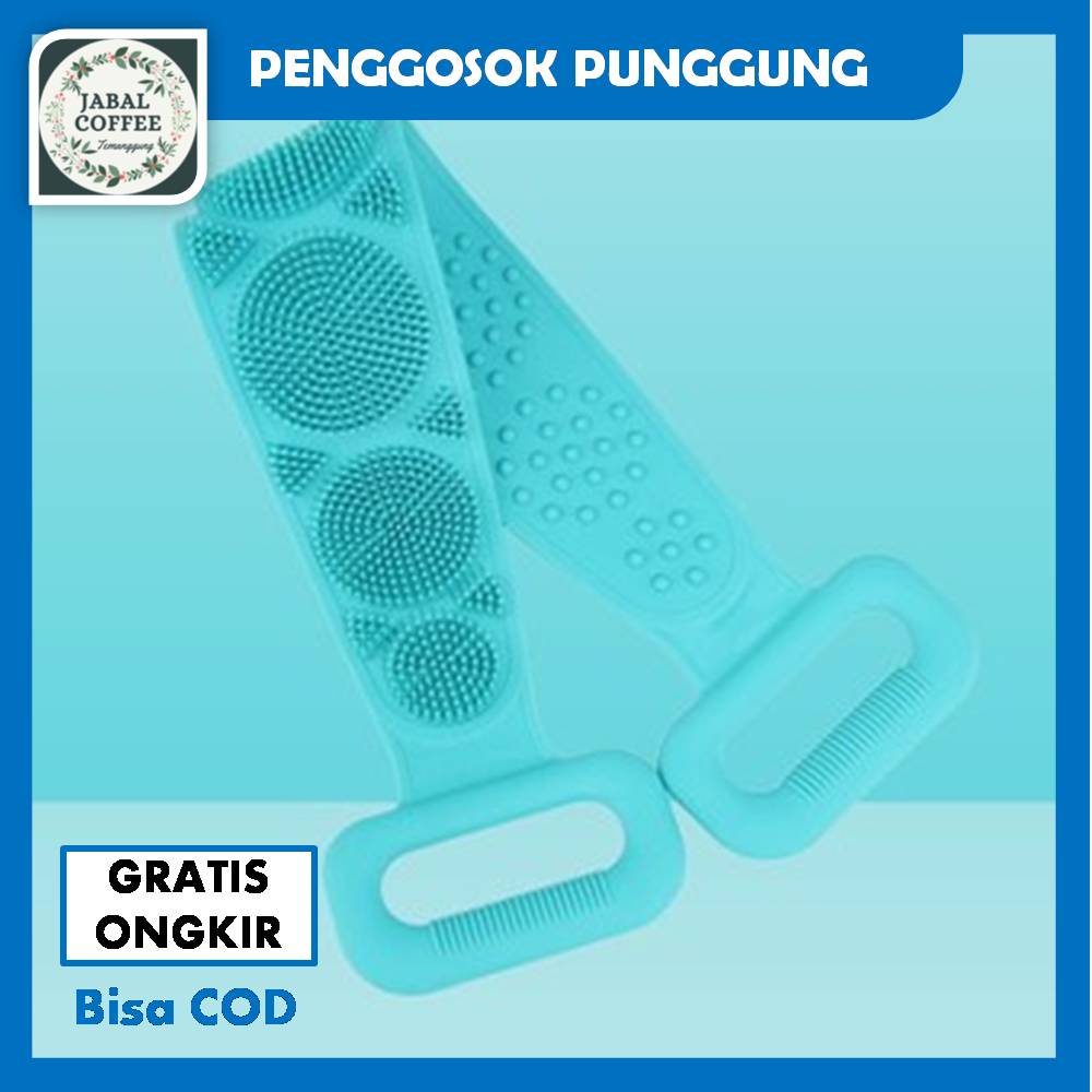 Body Scrubber Punggung / Sikat Silikon Mandi/Sikat Punggung Badan Silikon / Sikat Punggung J150