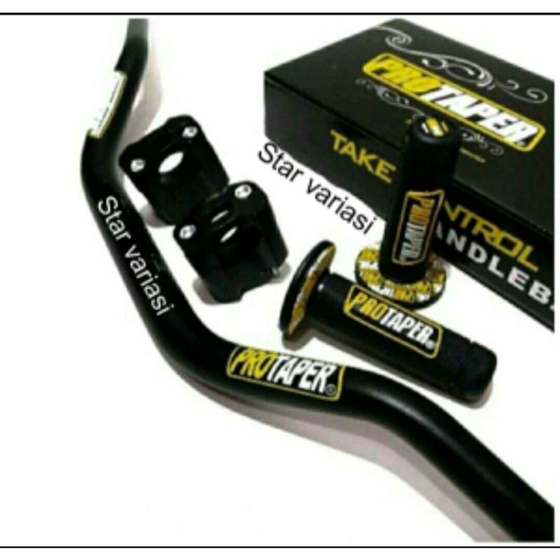 Stang fatbar protaper raiser plus handgrip protaper peninggi stang protaper universal