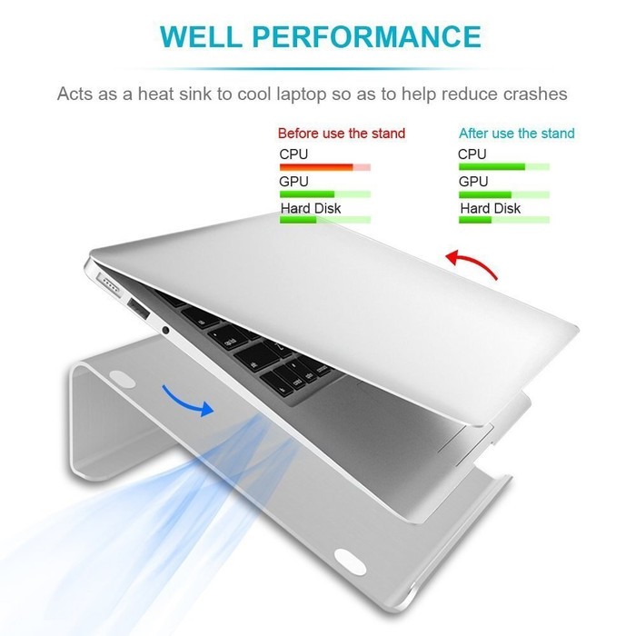 Aluminum Stand Holder Macbook Air Macbook Pro Laptop Notebook Ipad TAB