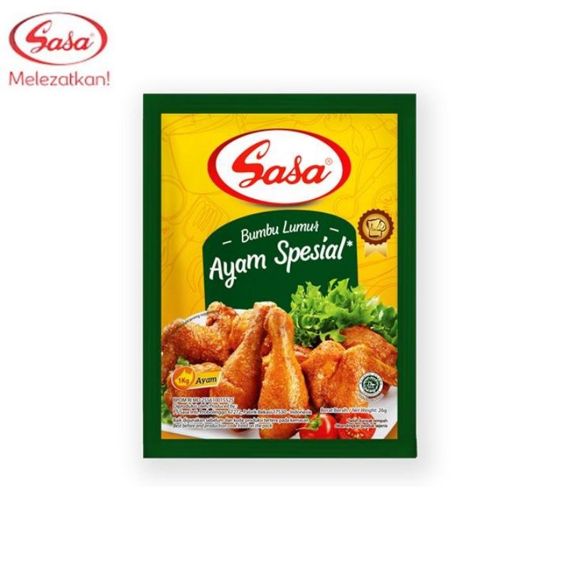 

Sasa Bumbu Lumur Ayam Spesial 26 gram