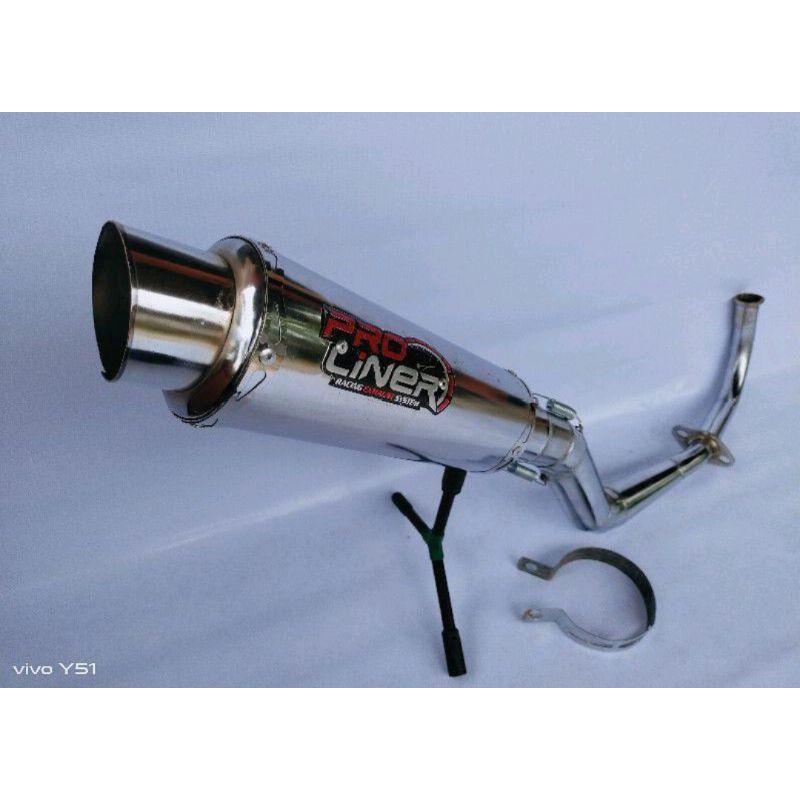 Knalpot racing Pro Liner vario 110 karbu/techno/fi/vario 125 old/led/vario 150