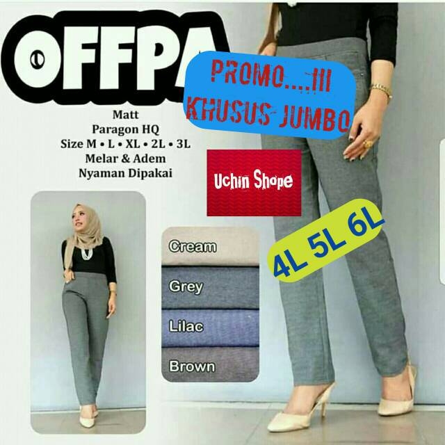  BIG SIZE CELANA MERK SAYA BAHAN KAOS IMPORT  JUMBO 