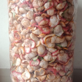 

Sankrip Kerupuk Krupuk Jablay Seblak Mekar Bantet Pedas 250gr