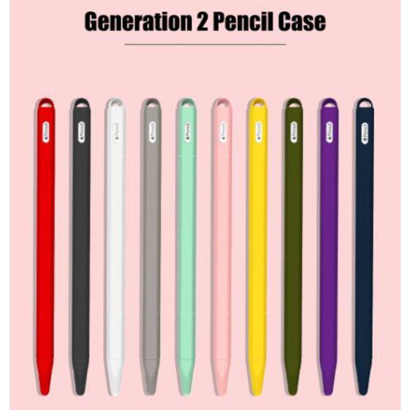 Casing Pelindung Apple Pencil Generasi Ke2 Bahan Silikon