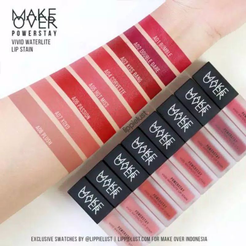 MAKE OVER Powerstay Vivid Waterlite Lip Stain 5,5gr