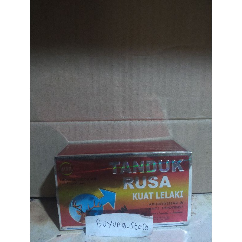 Tanduk Rusa (Kapsul) isi 15 x 2 kapsul