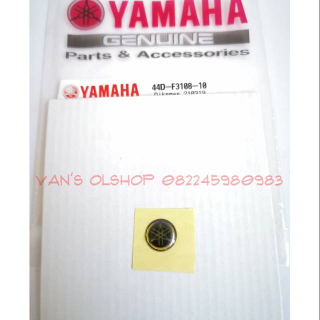 Logo Yamaha Untuk Mika Speedometer Aerox 155 Dan Xeon Original Yamaha Genuine Parts