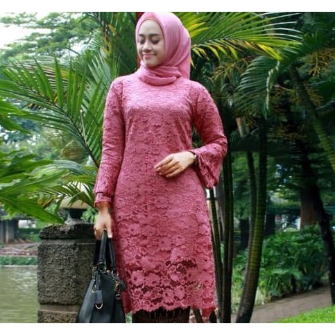 atasan kebaya tunik jannah