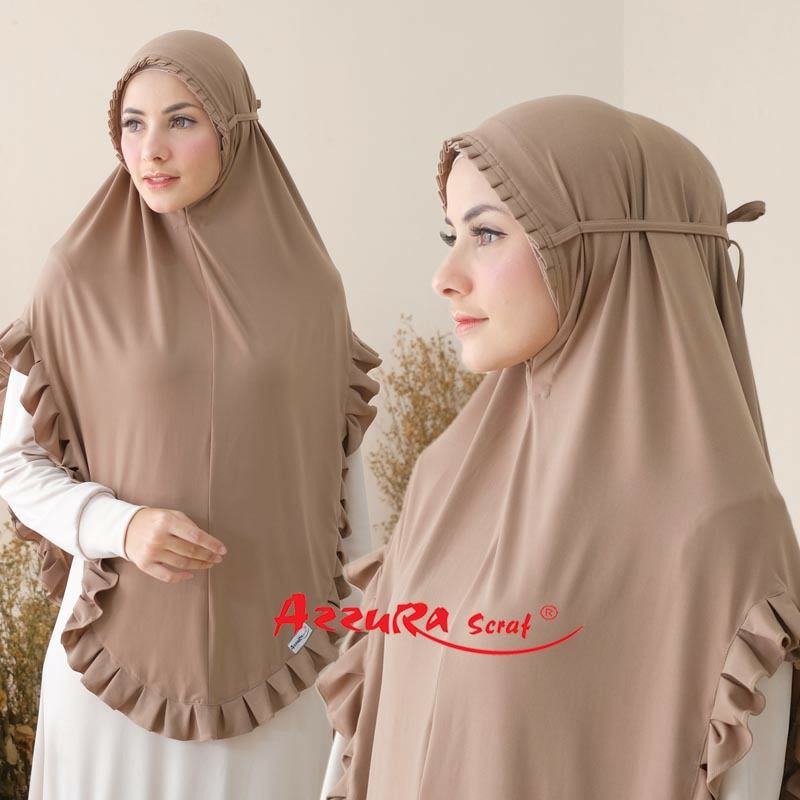 HIJAB AZZURA | REMPEL ATAS BAWAH | AZZURASCARF | HIJAB INSTAN | BERGO INSTAN | BERGO MARYAM-6