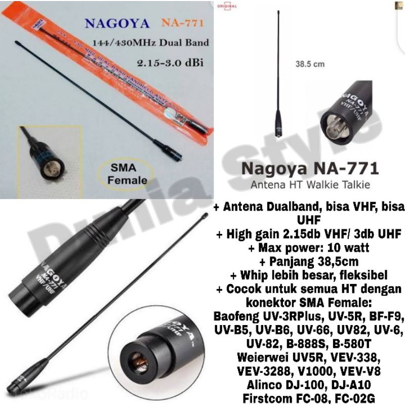 Antena HT NAGOYA NA-771 FEMALE