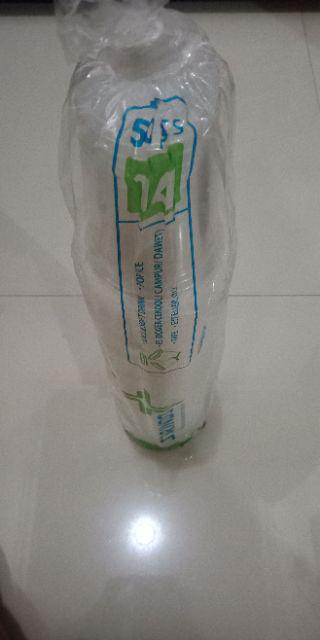 Gelas Plastik Starindo Polos/cup Polos Starindo 14 Oz Dan 16 Oz