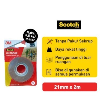 

Unik 3M Scotch Double Tape Foam Tape Vhb Mounting Outdoor 4011 Hemat