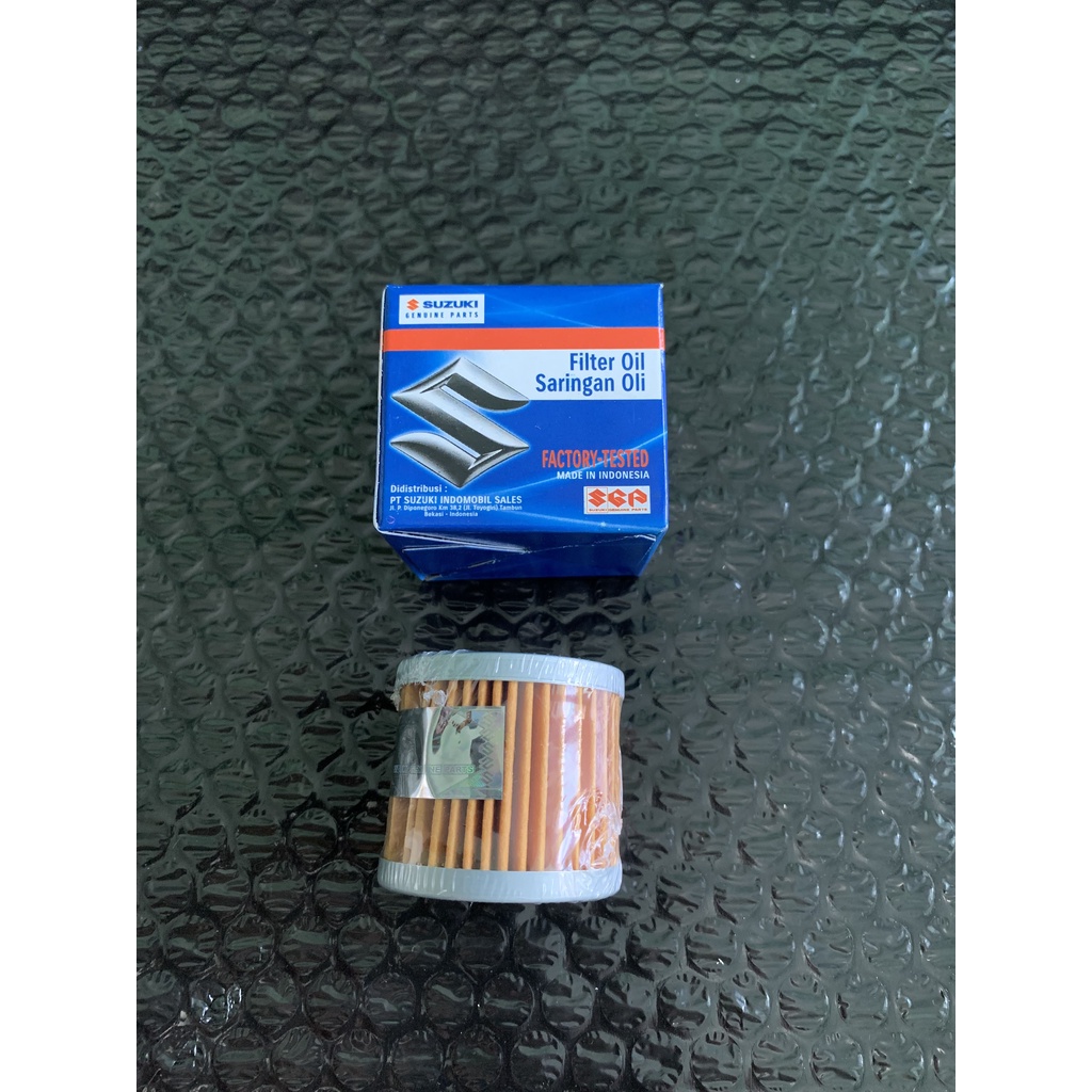 FILTER OIL /SARIANGAN OLI SUZUKI SATRIA FU KARBU ORIGINAL SGP
