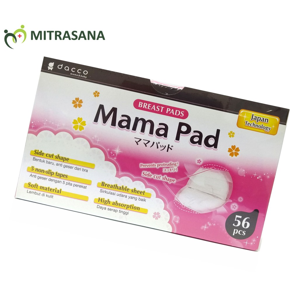 Dacco Mama Pad 3D 56 Pcs - Breastpad