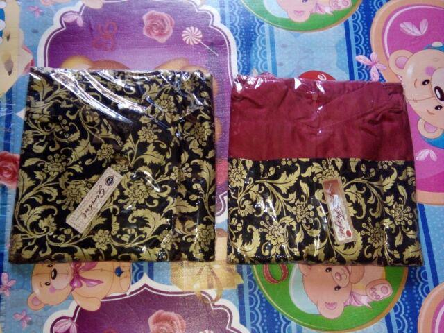 Maura Couple - Sania Ruffle Batik Couple Ori Ndoro Jowi Garansi Termurah Shopee - Batik Modern Solo