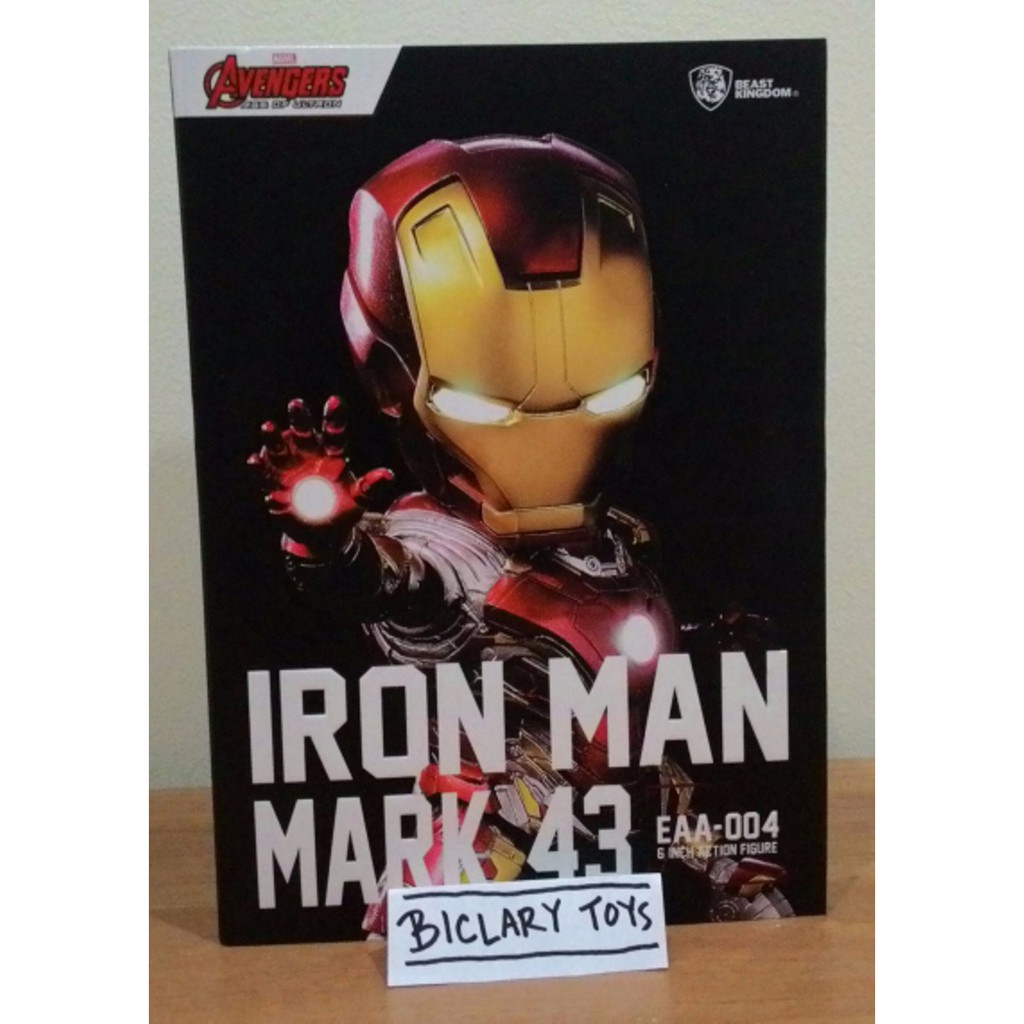 Egg Attack Ironman XLIII Iron Man Mark 43 EAA 004 Beast Kingdom ORI