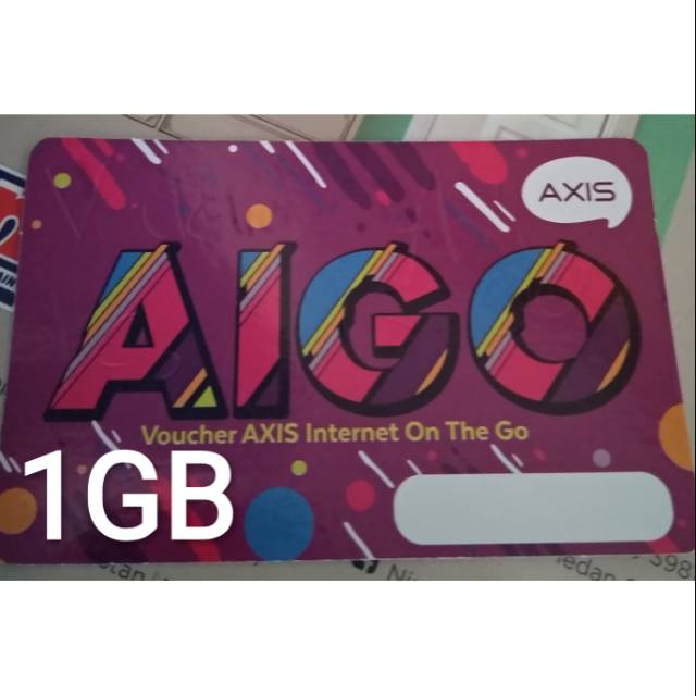 Voucher Aigo Axis 1Gb