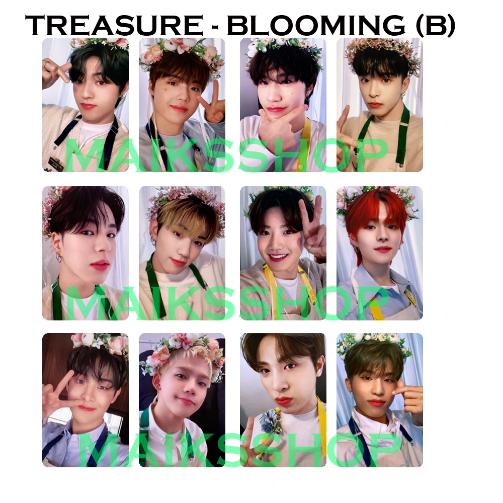 Treasure Blooming Unofficial Photocard