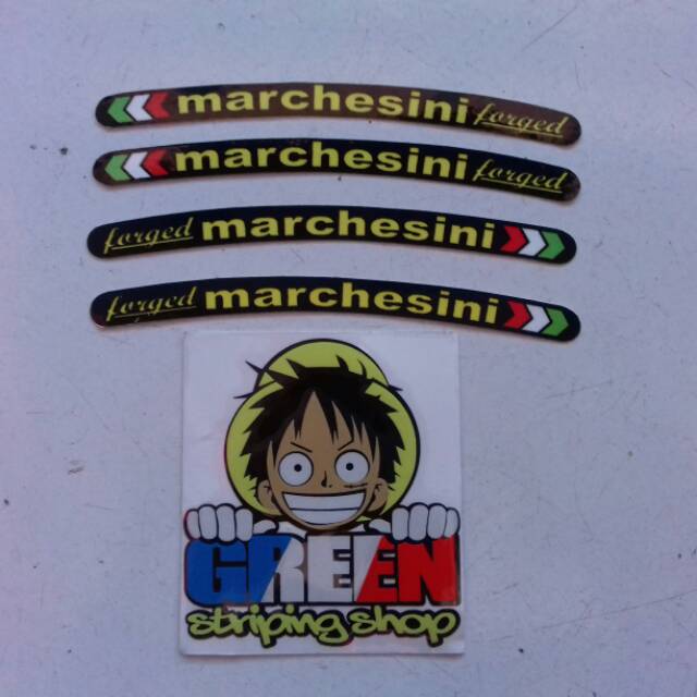 Stiker Velg Marchesini