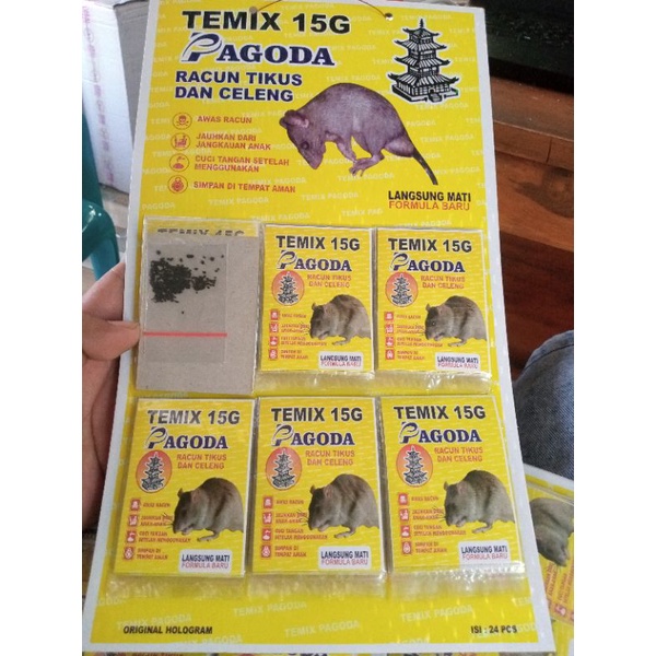 TEMIX PAGODA SANGAT AMPUH MATI KERING 1pcs sachet