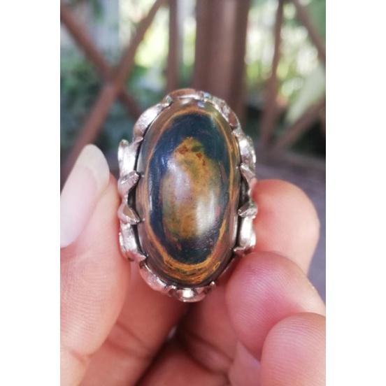 Natural Akik Nogosui Puser  Motif