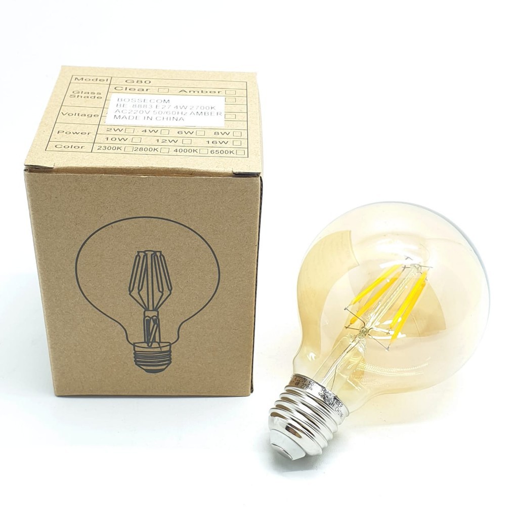 [COD] LAMPU EDISON 4W - LAMPU GANTUNG KUNING