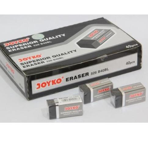 

BISA COD ✔️PENGHAPUS STIP KECIL JOYKO HITAM / PUTIH EB 40 [PACK- 40 PCS]|KD6