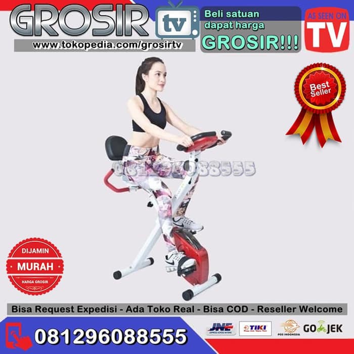 nfl01 SEPEDA STATIS XBIKE SANDARAN FC magnetic excider bike