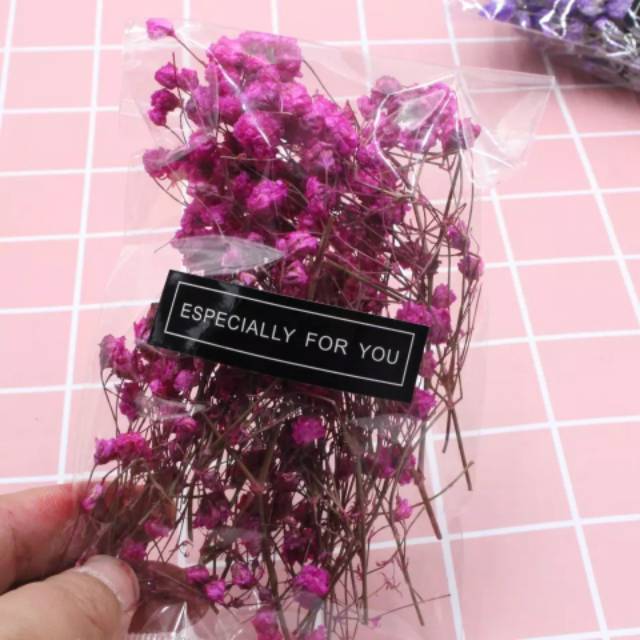 Preserved babybreath / color babybreath