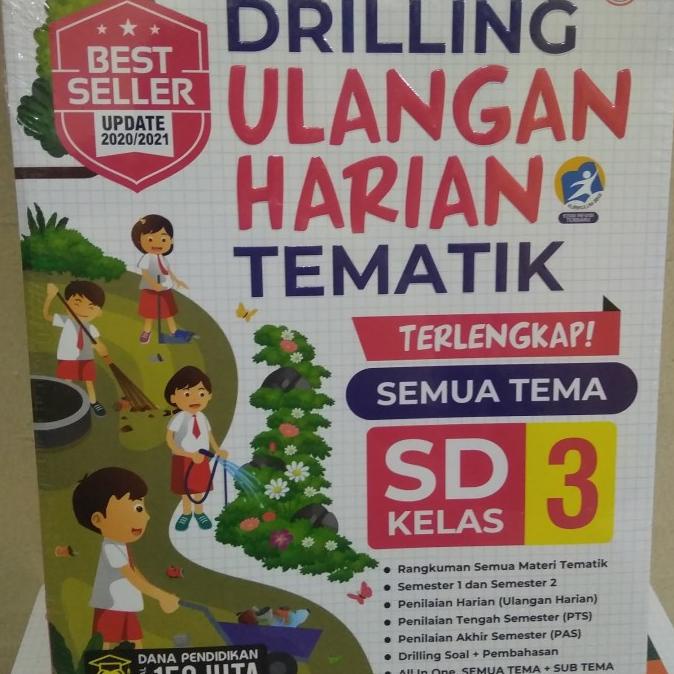 

BEST SELLER BUKU DRILLING ULANGAN HARIAN TEMATIK SD kelas 3