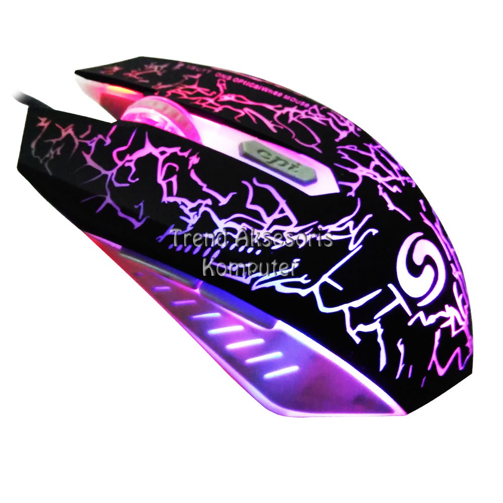Trend-Mouse Gaming USB Retak / Mouse Gaming Murah / Mouse USB