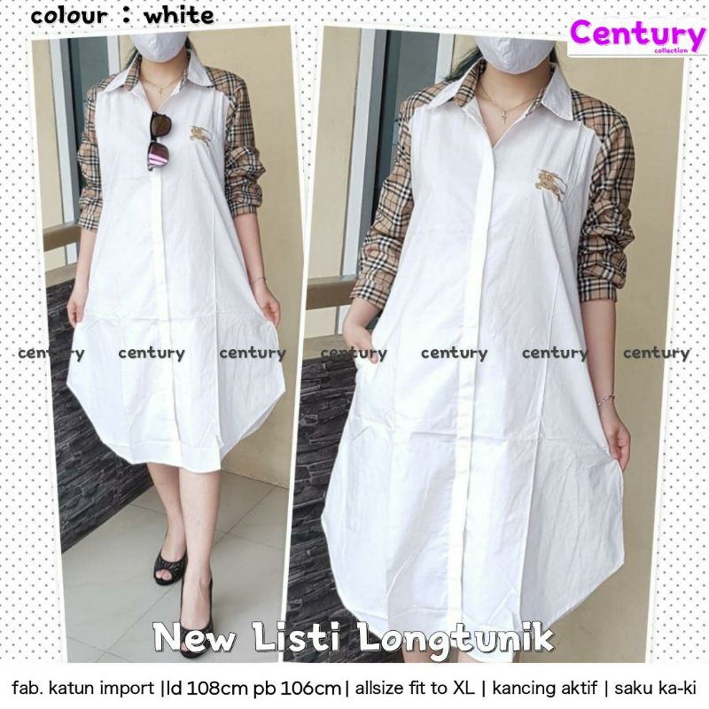 TUNIK/ New Listi Longtunik by Century collection