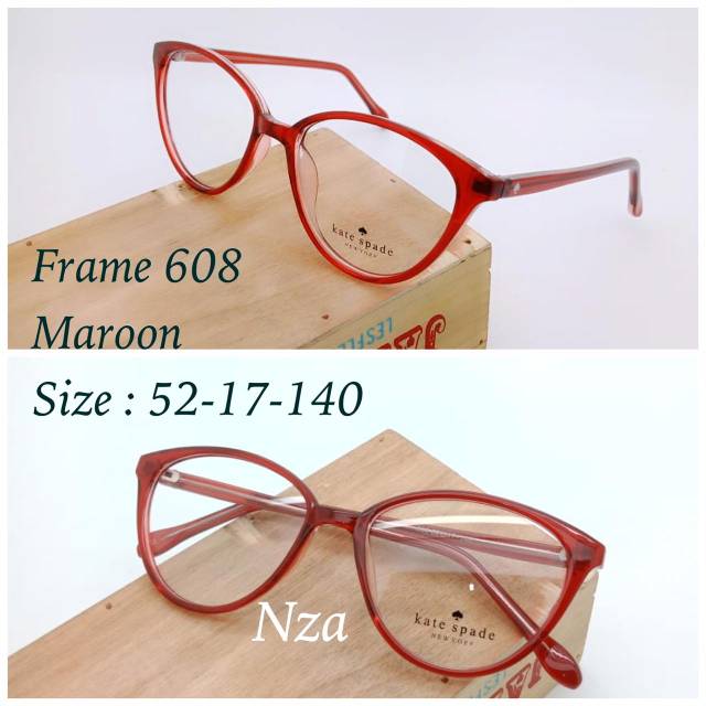 Frame Kacamata Wanita, Kaca mata Anti Radiasi, Kacamata Fashion, Kaca mata New 607, Kacamata Fashion