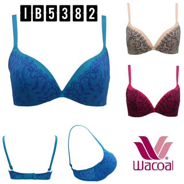 IB5382 push up bra wacoal tanpa kawat