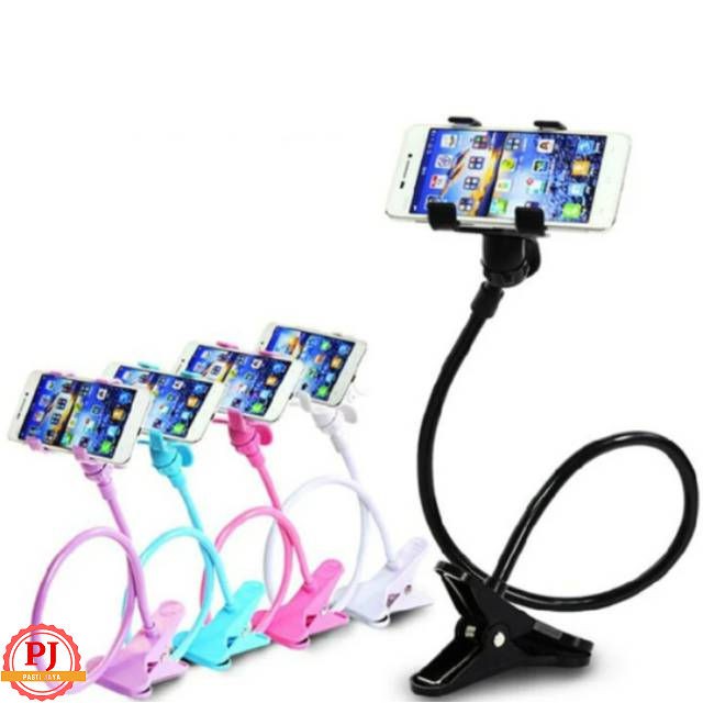 lazypod jepit 360 holder hp fleksibel plastic