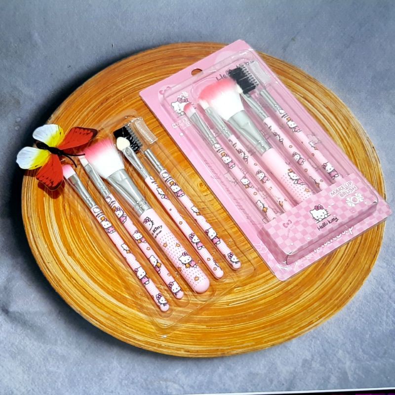 KUAS SET ISI 5 | KUAS MAKE UP SET KARAKTER