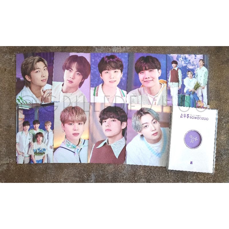 [CEK VARIASI] BTS SOWOOZOO MOTS ON:E Official Postcard Book | RM JIN SUGA J-HOPE JIMIN V JUNGKOOK