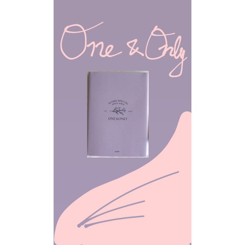 ASTRO ONE AND ONLY/ ONE & ONLY ALBUM ONO PC EUNWOO