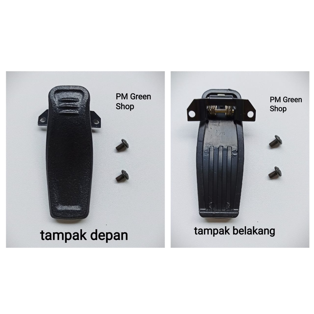 beltclip centolan klip on baterai ht weierwei v8 plus dapat baut 2 pcs