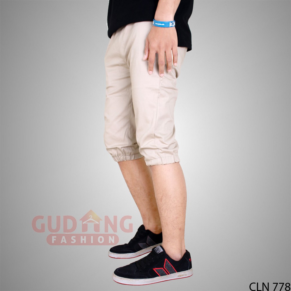 Celana Jogger Pendek Pria Kekinian - CLN 778