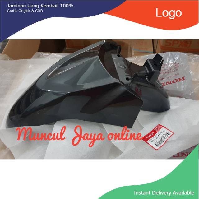 Slebor Spakbor Depan Vario 125 Old  Hitam Abu Abu 61100-KZR-600AFB