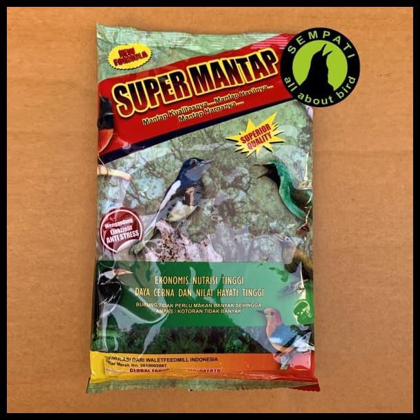 SUPERFIT SUPER MANTAP VOER PUR PAKAN BURUNG MURAI WAMBEY JALAK CUCAK