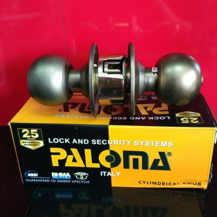 PALOMA CKP 205 KUNCI BULAT KAMAR MANDI WC TOILET CYLINDRICAL KNOB